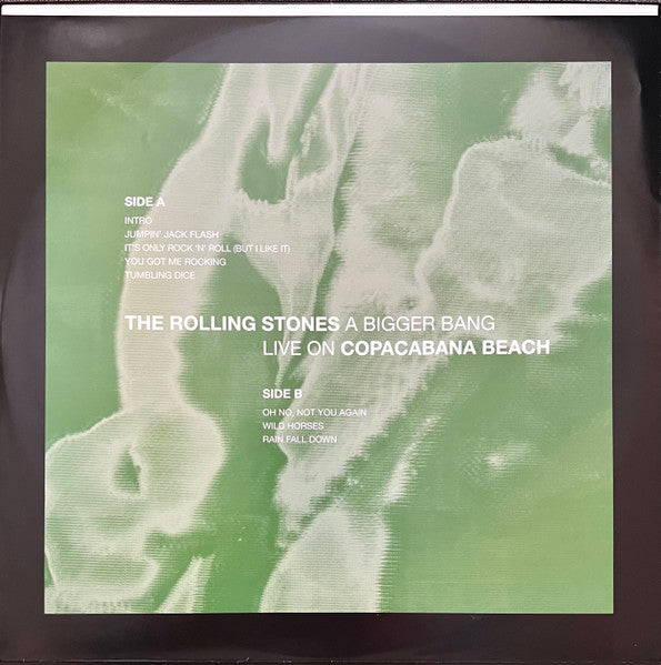 A Bigger Bang - Live On Copacabana Beach (3xCOLOR VINYL) | Mint (M) Mint (M) - ROCK *SEALED/COLOR*