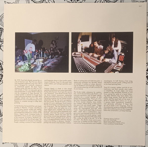Faust IV (CLEAR VINYL / NUMBERED) | - ROCK *SEALED/COLOR*