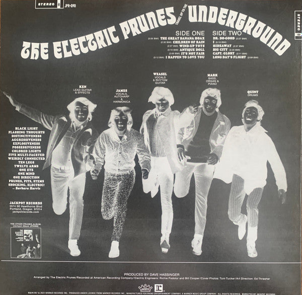 Underground (LIGHT BLUE VINYL) | Mint (M) Mint (M) - ROCK *SEALED/COLOR*
