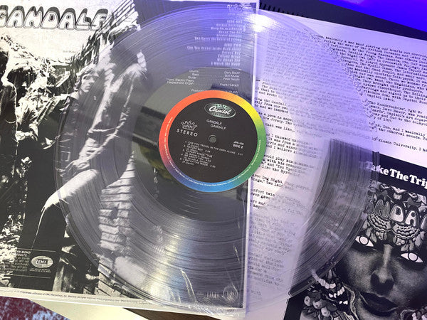 Gandalf (CLEAR VINYL) | Mint (M) Mint (M) - ROCK *SEALED/COLOR*