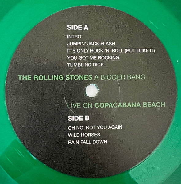 A Bigger Bang - Live On Copacabana Beach (3xCOLOR VINYL) | Mint (M) Mint (M) - ROCK *SEALED/COLOR*