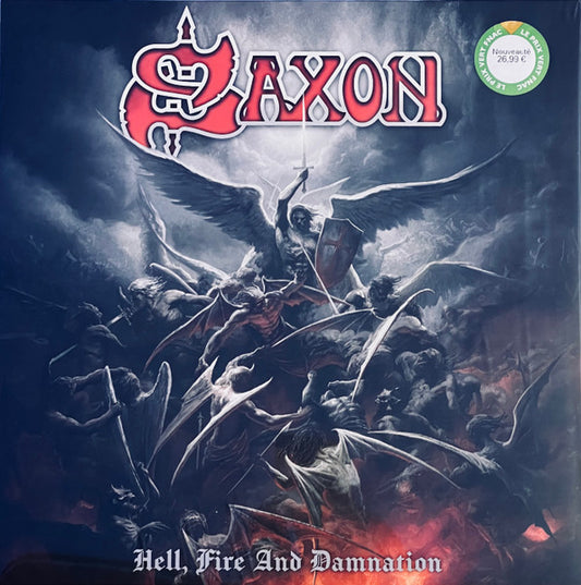 Saxon Hell, Fire And Damnation (Indies Exclusive) LP Mint (M) Mint (M)