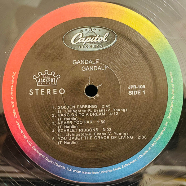 Gandalf (CLEAR VINYL) | Mint (M) Mint (M) - ROCK *SEALED/COLOR*