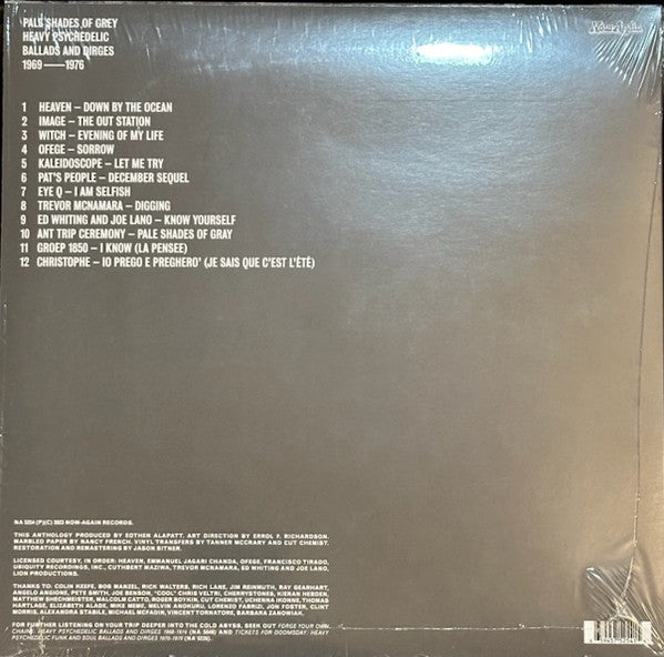 Pale Shades Of Grey (RSD)(Heavy Psychedelic Ballads And Dirges 1969-1976) | Mint (M) Mint (M) - ROCK *SEALED*