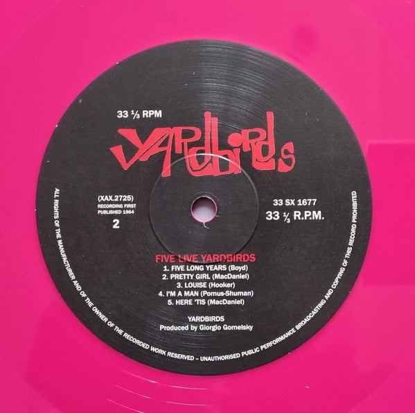 Five Live Yardbirds | Mint (M) Mint (M) - ROCK *SEALED/RSD*