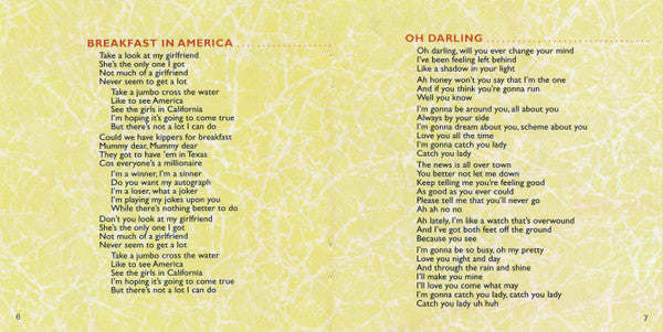 Breakfast In America (SACD - MFSL) | Mint (M) Mint (M) - ROCK *SEALED*