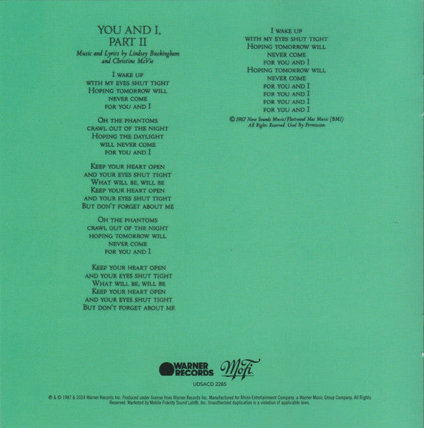 Tango In The Night (SACD) | Mint (M) Mint (M) - ROCK *SEALED*