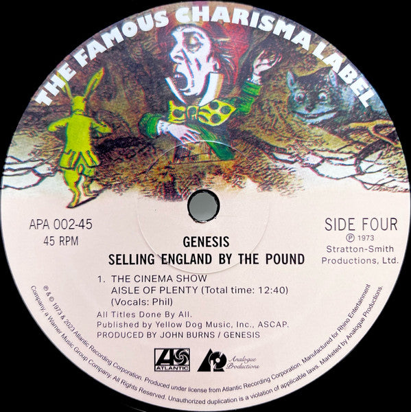 Selling England By The Pound *ANALOGUE* | Mint (M) Mint (M) - ROCK *SEALED*