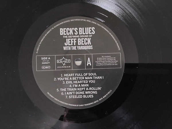 Beck's Blues the defining sound of Jeff Beck with the Yardbirds (VINYL) | Mint (M) Mint (M) - ROCK *SEALED*