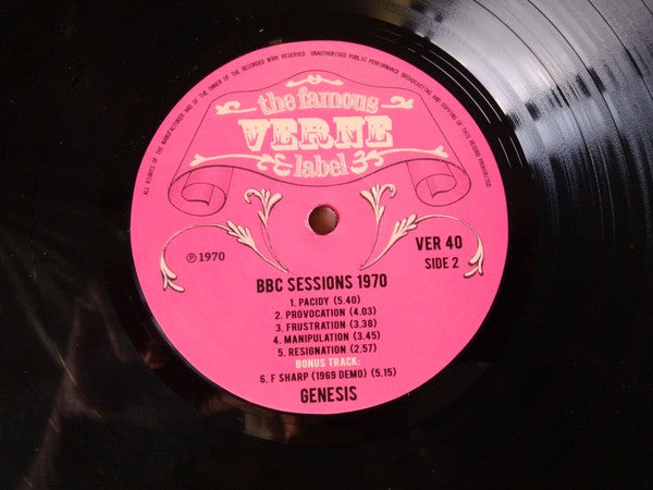 BBC Sessions 1970 (Night Ride & Genesis Plays Jackson)(VINYL) | Mint (M) Mint (M) - ROCK *SEALED*