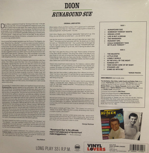 Dion (3) - Runaround Sue | Mint (M) Mint (M) - ROCK *SEALED*