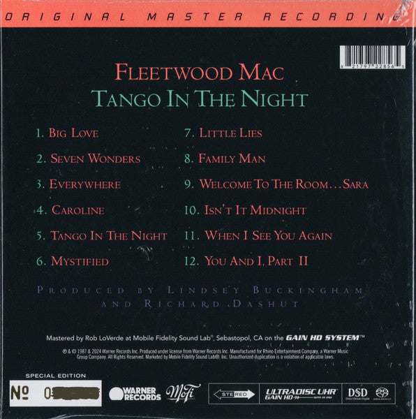 Tango In The Night (SACD) | Mint (M) Mint (M) - ROCK *SEALED*