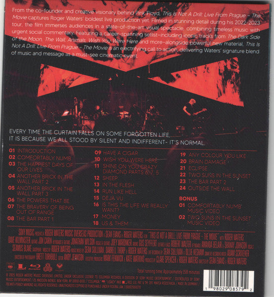 This Is Not A Drill (Live From Prague The Movie)(BLU-RAY) | - ROCK *SEALED*