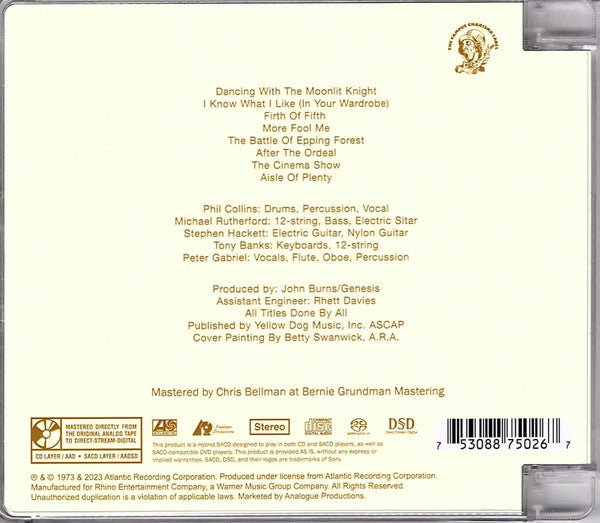 Selling England By The Pound (SACD) | Mint (M) Mint (M) - ROCK *SEALED*