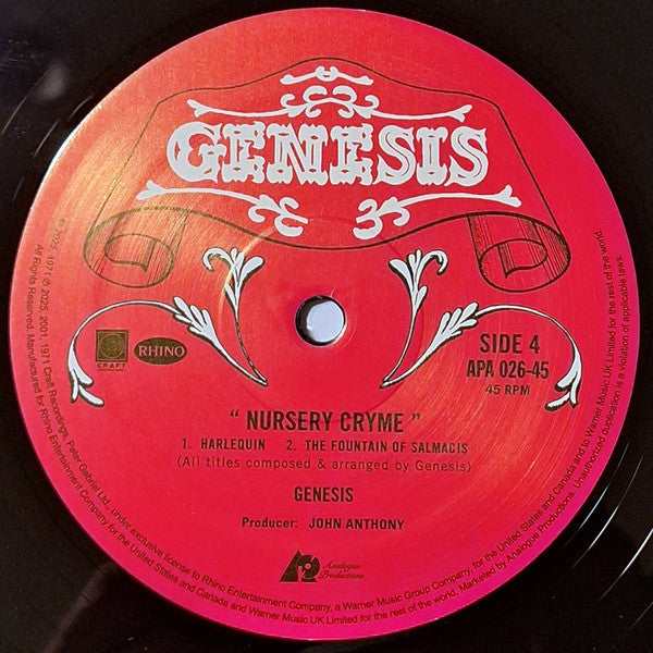 Nursery Cryme (AP - NON-NUMBERED) | Mint (M) Mint (M)