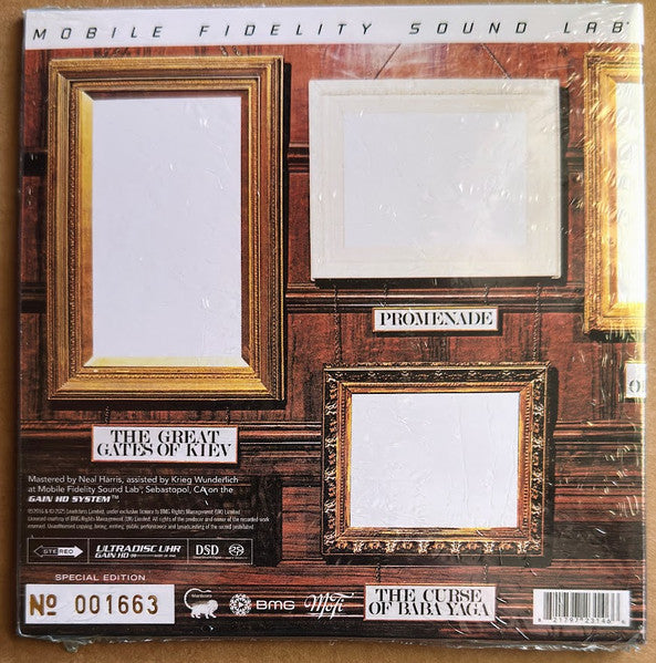 Emerson, Lake & Palmer - Pictures At An Exhibition (MFSL SACD) | Mint (M) Mint (M) - ROCK *SEALED*