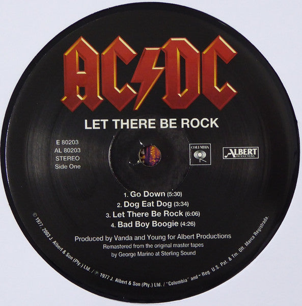 Let There Be Rock (VINYL) | Mint (M) Mint (M)
