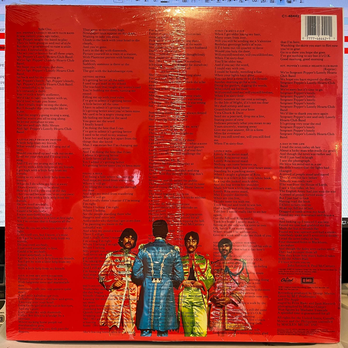 Sgt. Pepper's Lonely Hearts Club Band *SEALED/1988* | Mint (M) Mint (M)