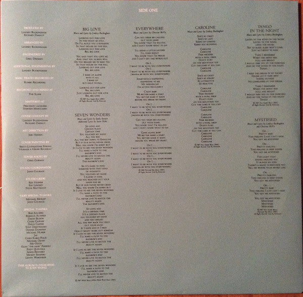 Tango In The Night (180 GRAM VINYL) | Mint (M) Mint (M) - ROCK *SEALED*