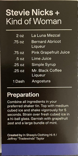 Bella Donna (BLUE VINYL - VMP) | Mint (M) Mint (M) - ROCK *SEALED*