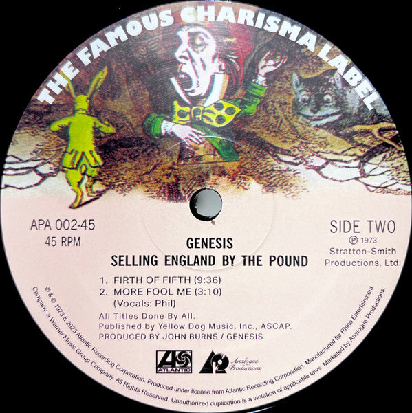 Selling England By The Pound *ANALOGUE* | Mint (M) Mint (M) - ROCK *SEALED*