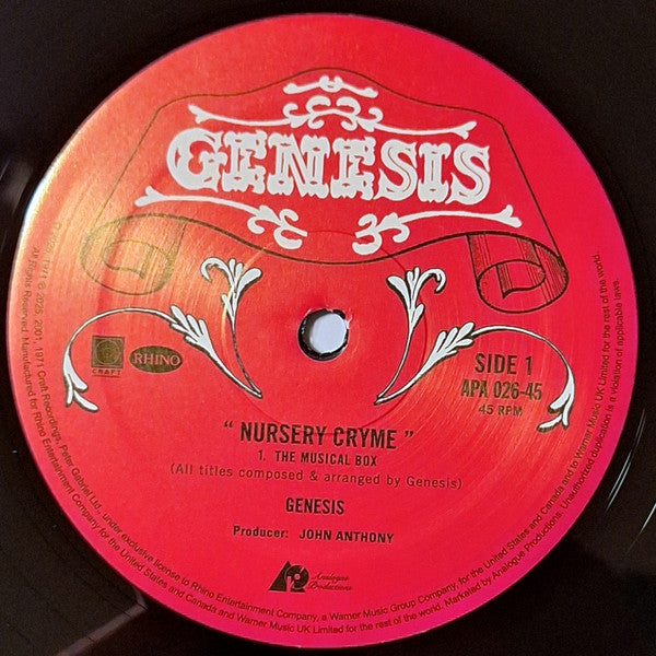 Nursery Cryme (AP - NON-NUMBERED) | Mint (M) Mint (M)