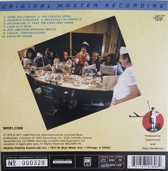 Breakfast In America (SACD - MFSL) | Mint (M) Mint (M) - ROCK *SEALED*