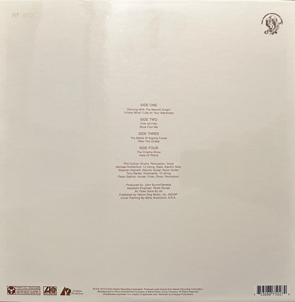 Selling England By The Pound *ANALOGUE* | Mint (M) Mint (M) - ROCK *SEALED*