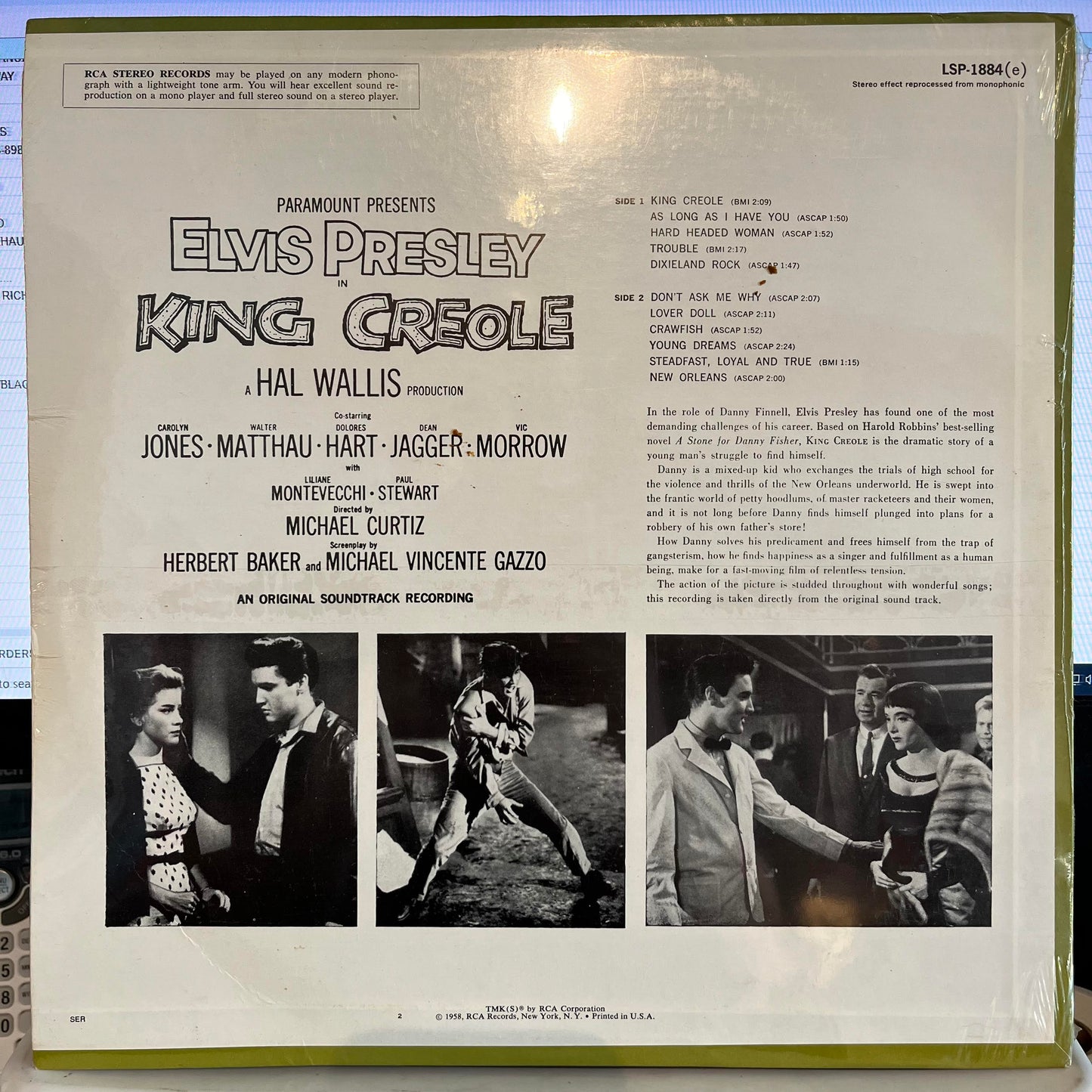 King Creole *1977/BLACK LABEL* | Mint (M) Near Mint (NM)