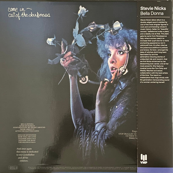 Bella Donna (BLUE VINYL - VMP) | Mint (M) Mint (M) - ROCK *SEALED*