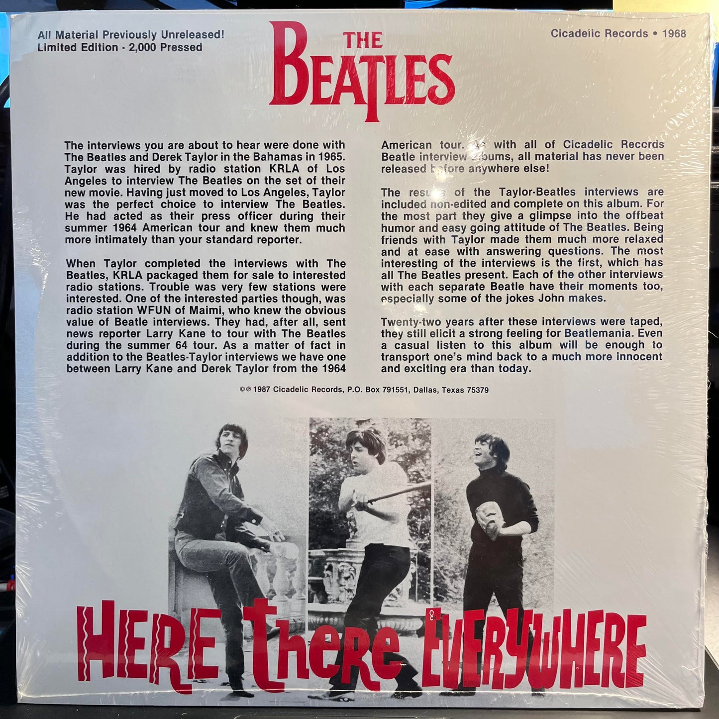 Here There And Everywhere *SEALED* | Mint (M) Mint (M)