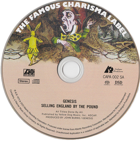 Selling England By The Pound (SACD) | Mint (M) Mint (M) - ROCK *SEALED*