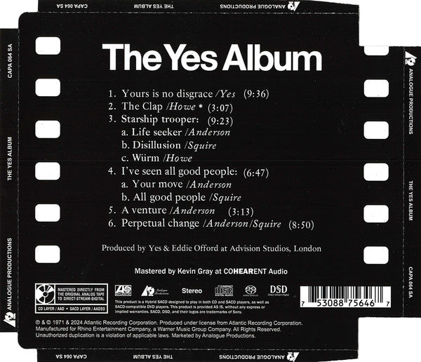 The Yes Album (SACD) | Mint (M) Mint (M)