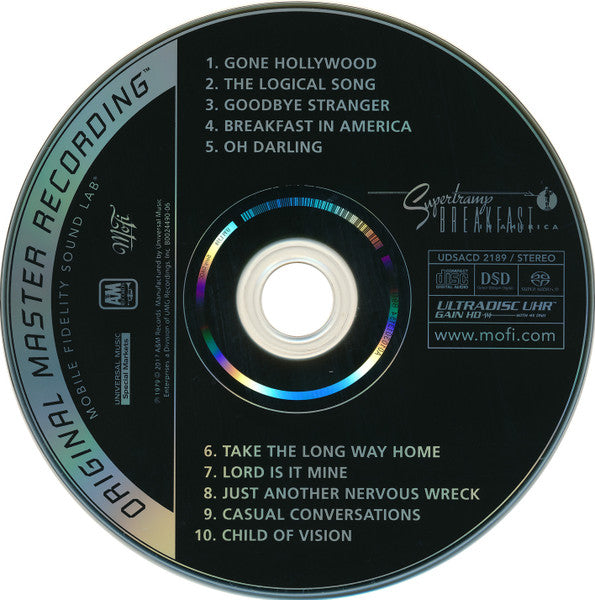 Breakfast In America (SACD - MFSL) | Mint (M) Mint (M) - ROCK *SEALED*