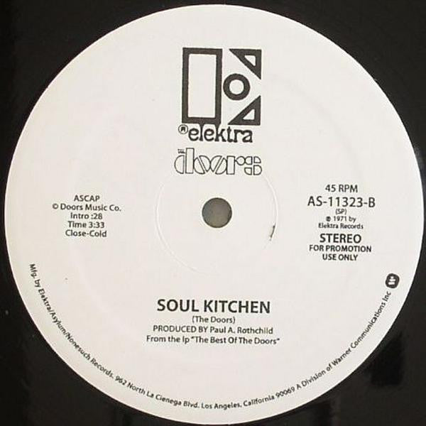 The Doors - Riders On The Storm / Soul Kitchen | Mint (M) Mint (M) - ROCK UNOFFICIAL*