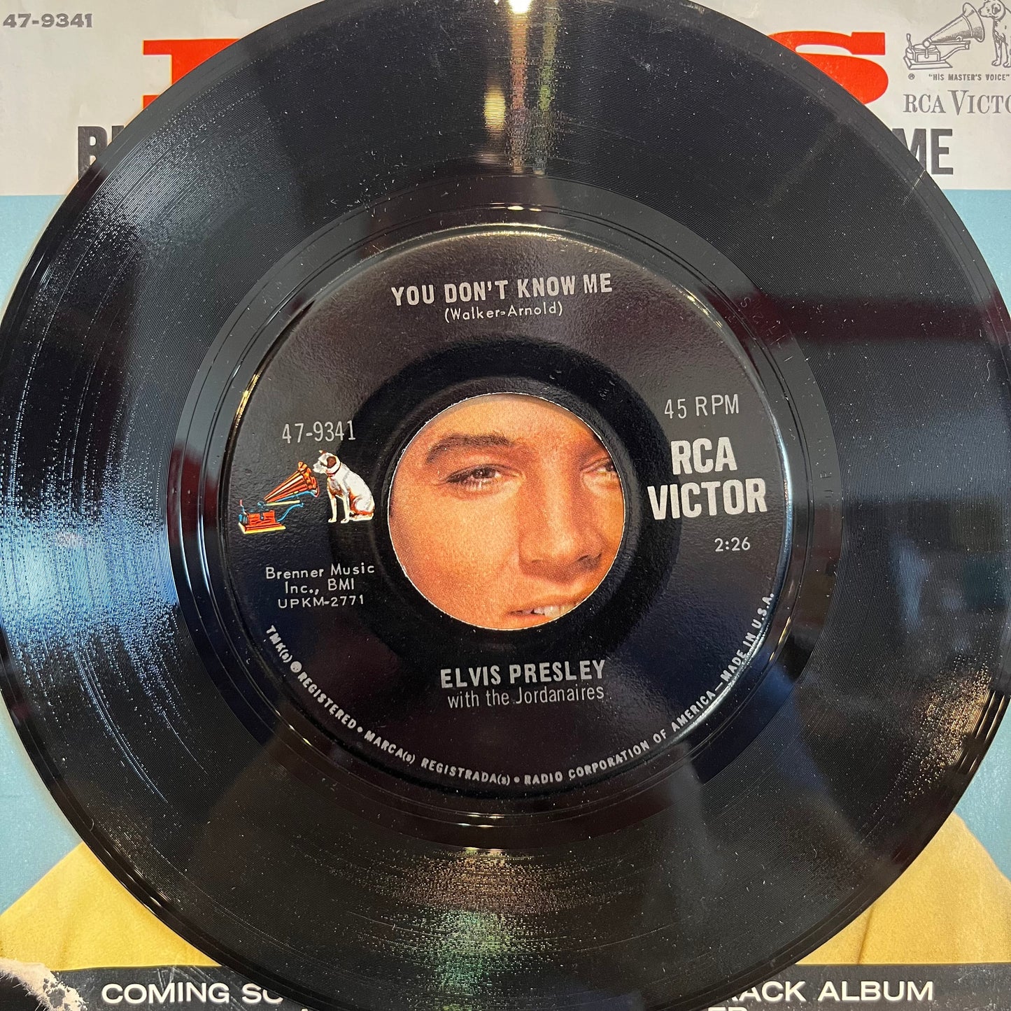 Elvis Presley - Big Boss Man / You Don't Know Me *INDIANAPOLIS* | Excellent (EX) Very Good Plus (VG+) - ROCK / USED *EXCELLENT/45*