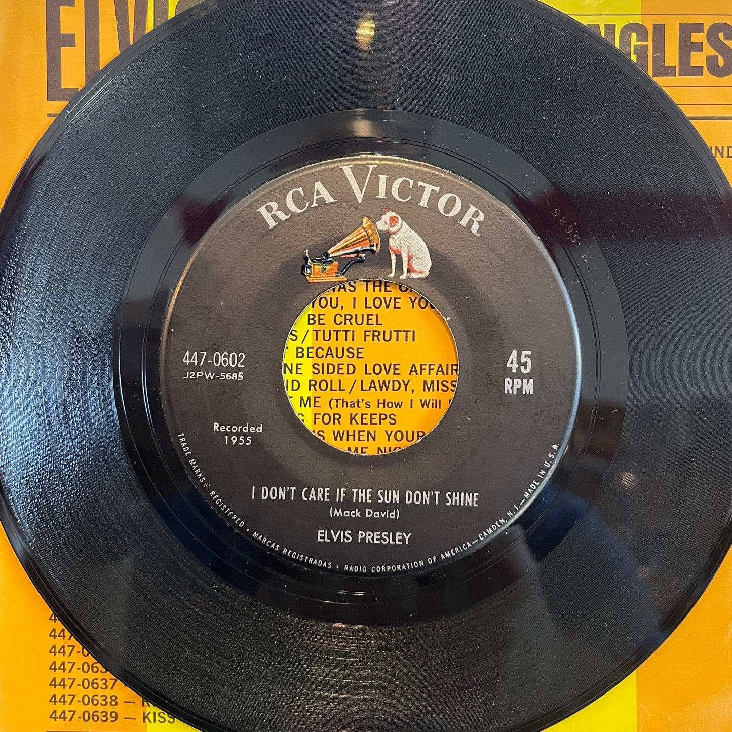 Good Rockin' Tonight / I Don't Care If The Sun Don't Shine | Excellent (EX) Excellent (EX)
