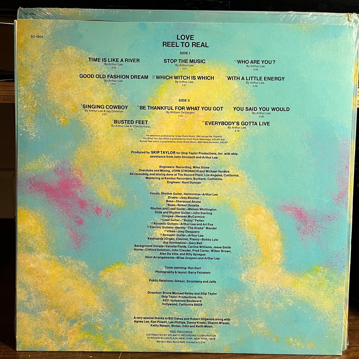 Reel-To-Real (VINYL) | Excellent+ (EX+) Near Mint (NM) - ROCK / USED *EXCELLENT+*