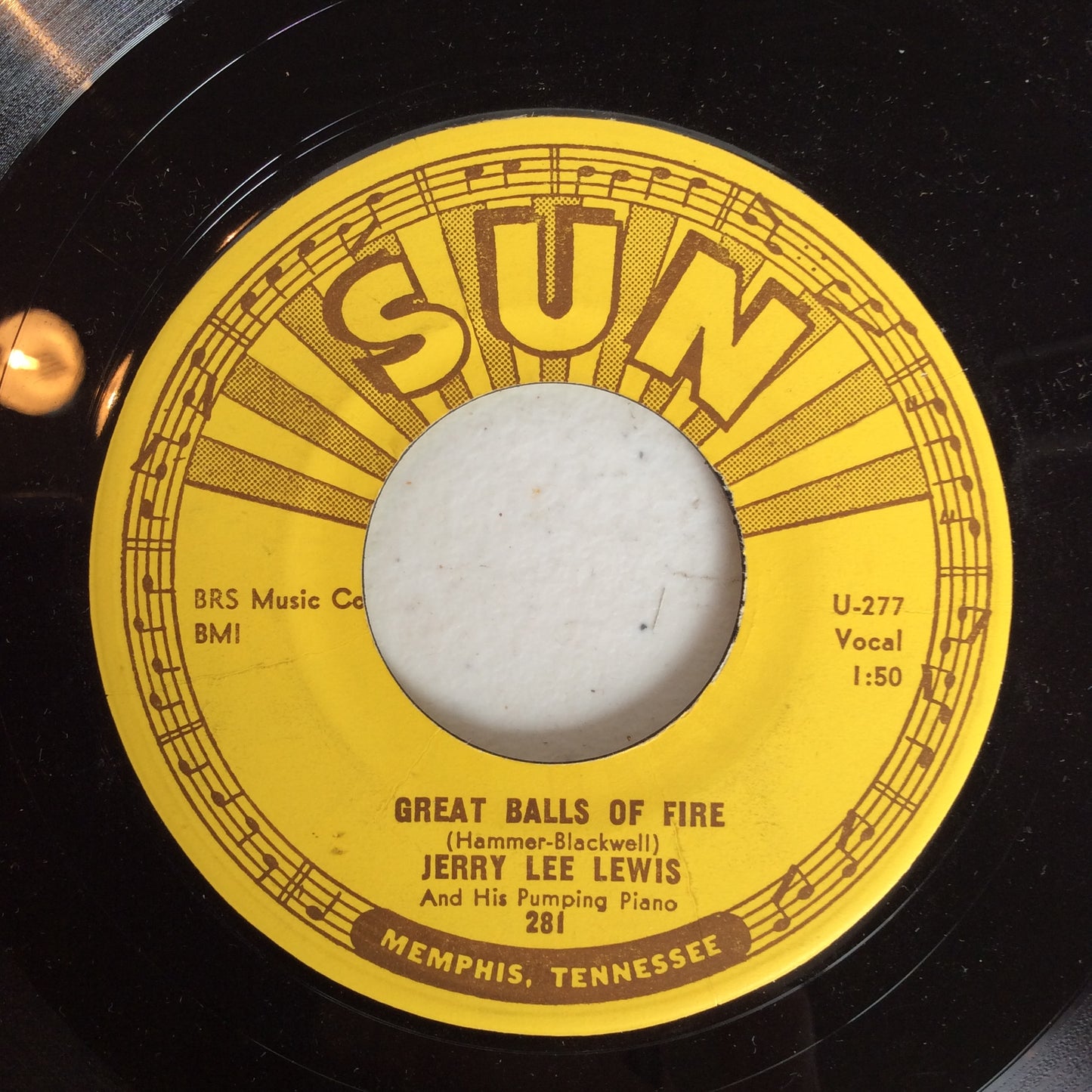 Great Balls Of Fire (7" VINYL) | Excellent+ (EX+) Excellent (EX) - ROCK / USED *EXCELLENT+*
