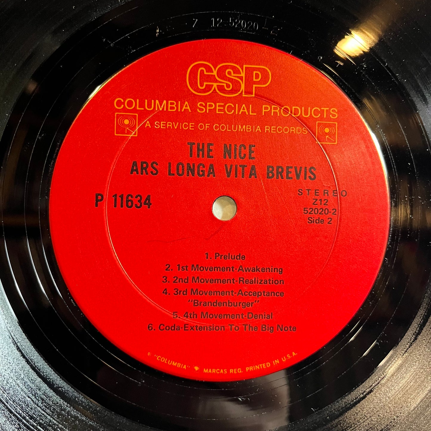 Ars Longa Vita Brevis (VINYL) | Excellent+ (EX+) Very Good Plus (VG+) - ROCK / USED *EXCELLENT+*