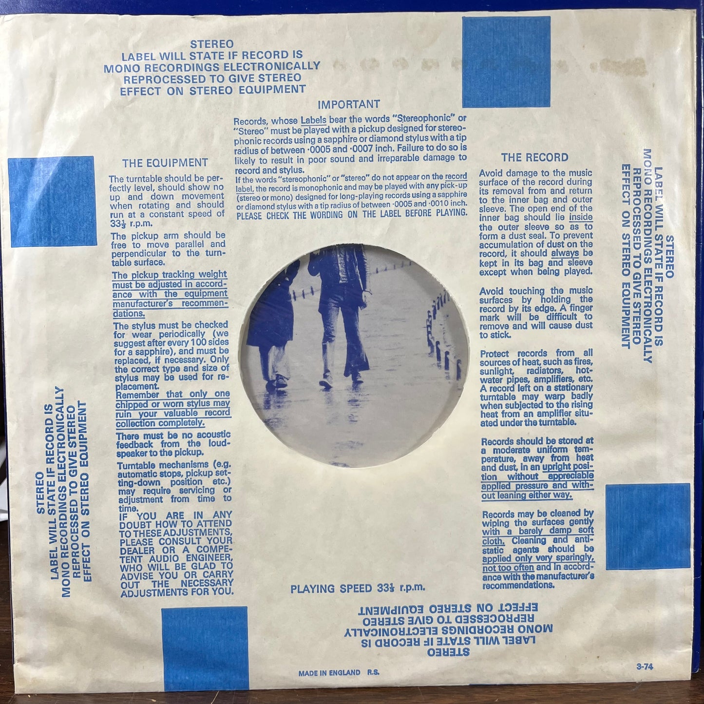 Shades Of A Blue Orphanage (VINYL) | Excellent+ (EX+) Near Mint (NM or M-) - ROCK / USED *EXCELLENT+*