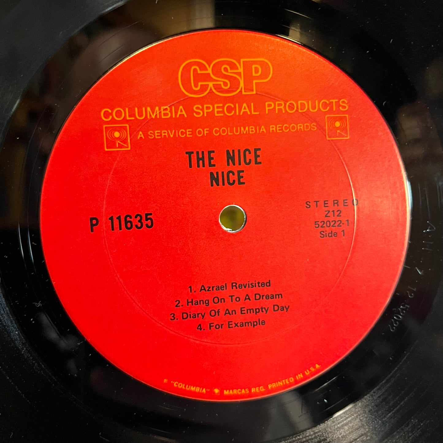 Nice (VINYL) | Excellent+ (EX+) Excellent (EX) - ROCK / USED *EXCELLENT+*