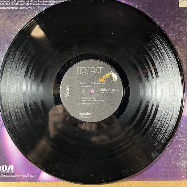 Rock N Roll Animal (VINYL) | Excellent+ (EX+) Very Good Plus (VG+) - ROCK / USED *EXCELLENT+*
