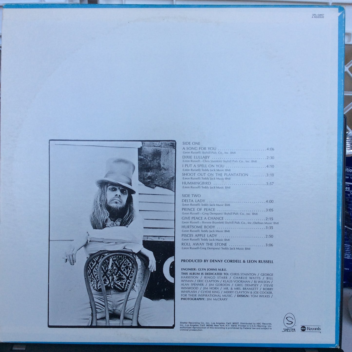 Leon Russell (VINYL) | Excellent+ (EX+) Excellent (EX) - ROCK / USED *EXCELLENT+*
