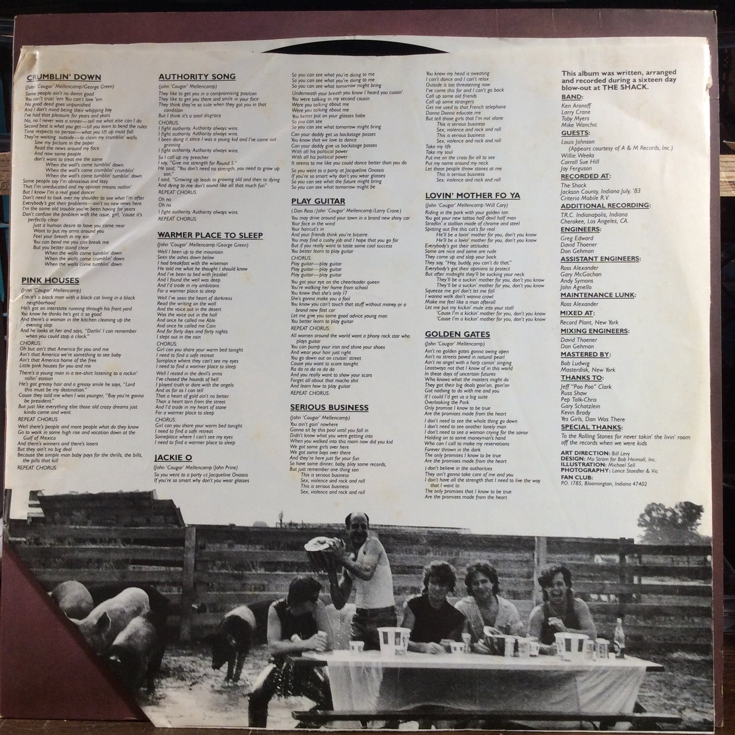 Uh-Huh (VINYL) | Excellent+ (EX+) Near Mint (NM) - ROCK / USED *EXCELLENT+*