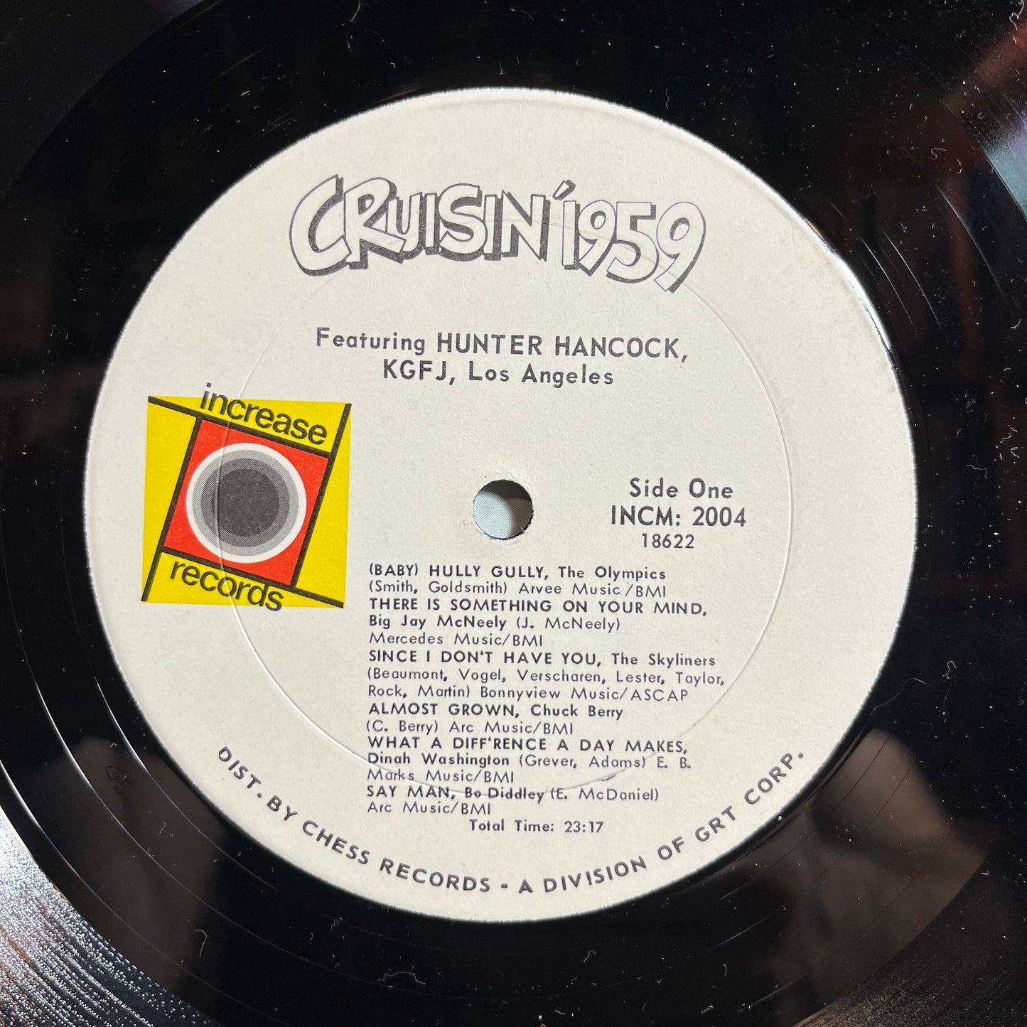 Cruisin' 1959 (VINYL) | Excellent+ (EX+) Excellent (EX) - ROCK / USED *EXCELLENT+*