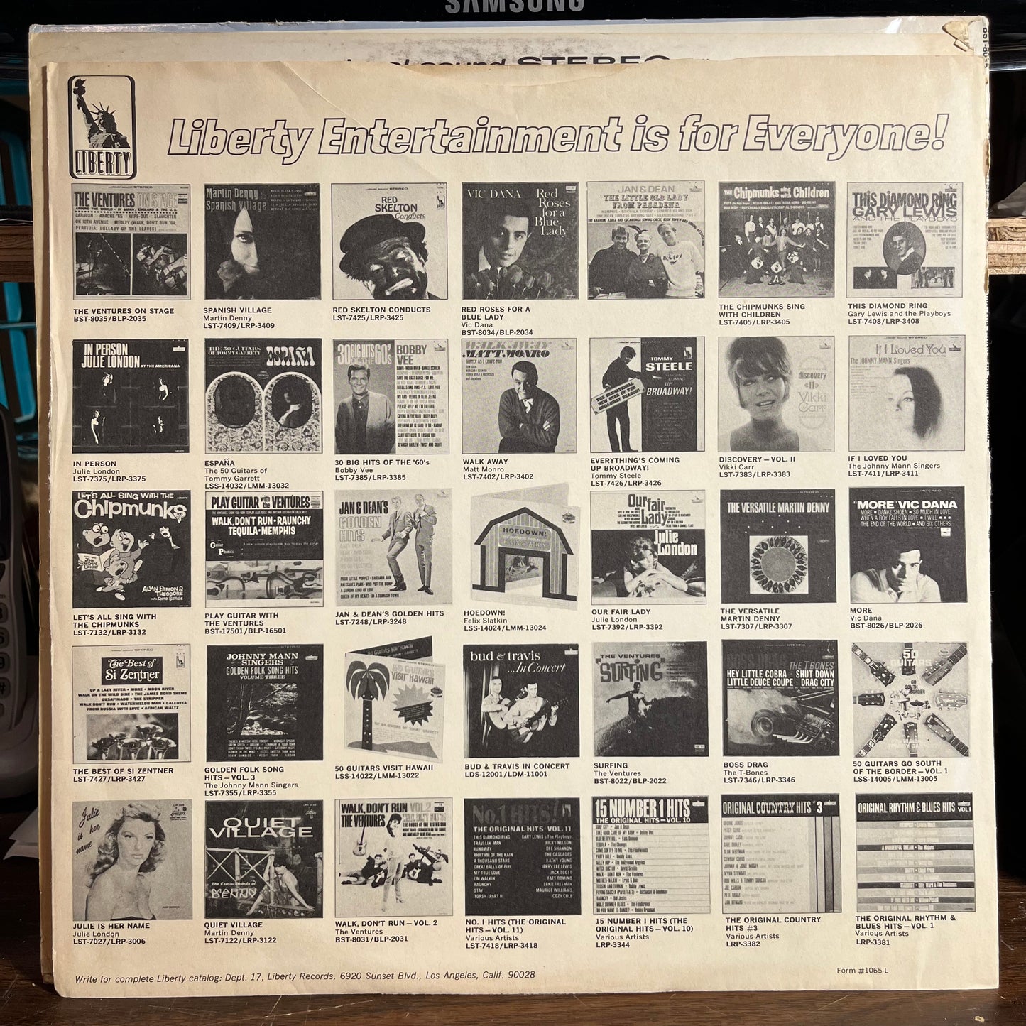 On Stage (VINYL) | Excellent+ (EX+) Very Good Plus (VG+) - ROCK / USED *EXCELLENT+*