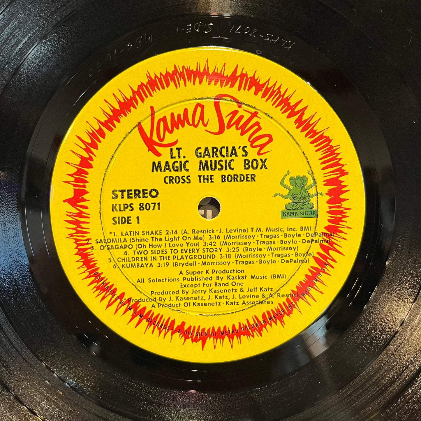 Lt. Garcia's Magic Music Box - 'Cross The Border | Excellent (EX) Very Good Plus (VG+) - ROCK / USED *EXCELLENT+*