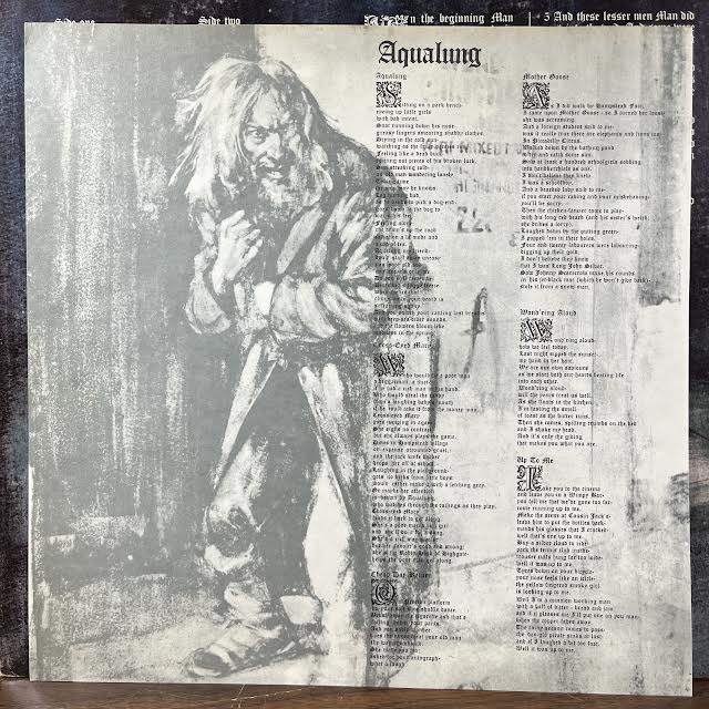 Aqualung (VINYL) | Excellent+ (EX+) Excellent+ (EX+) - ROCK / USED *EXCELLENT+*