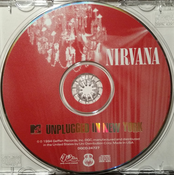 MTV Unplugged In New York (CD) | Excellent+ (EX+) Near Mint (NM) - ROCK / USED *EXCELLENT+*